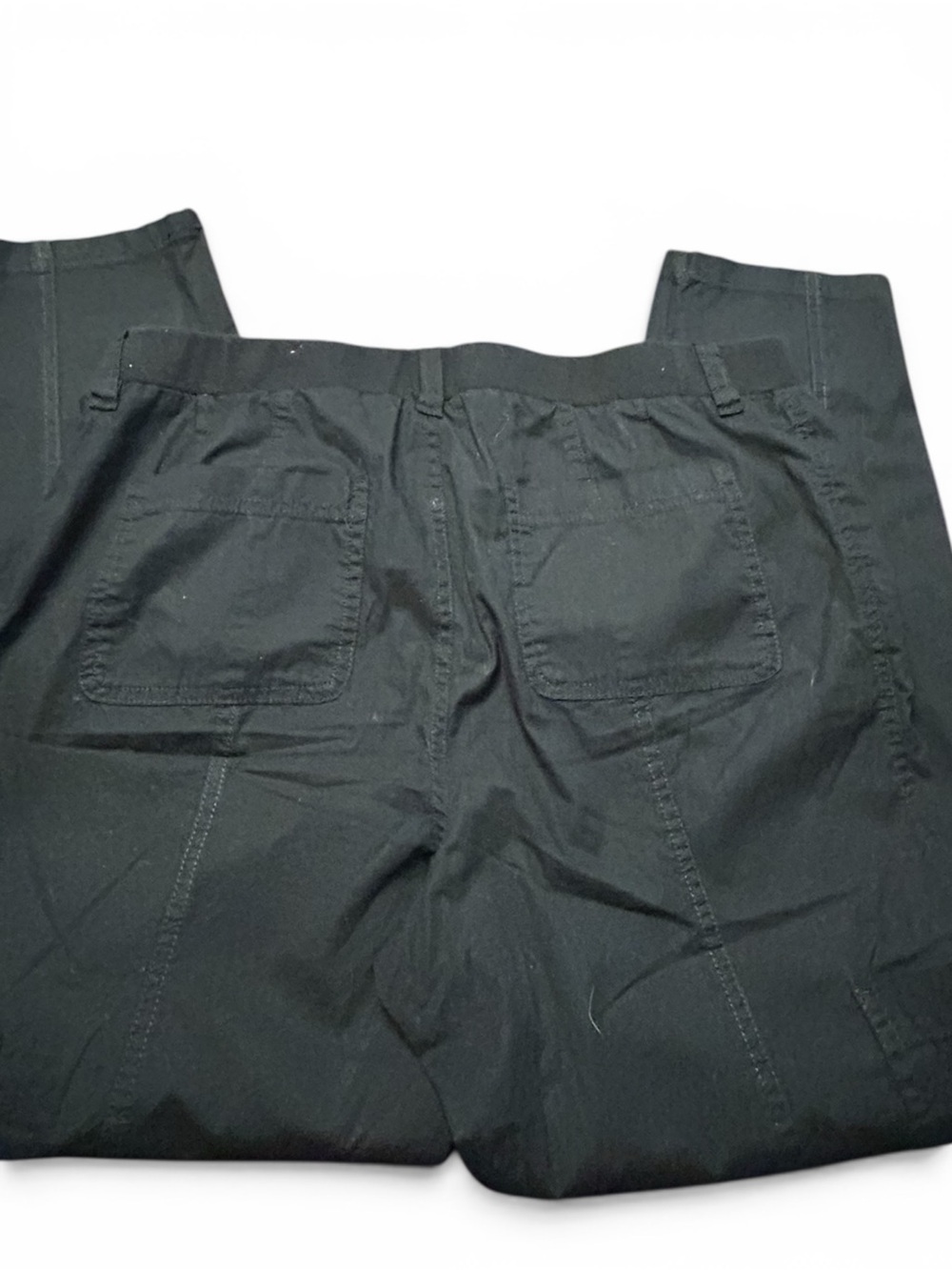 Torrid Woman’s Feel The Fit Black Lightweight Cargo Twill Pants SZ 10 EUC - Picture 5 of 11